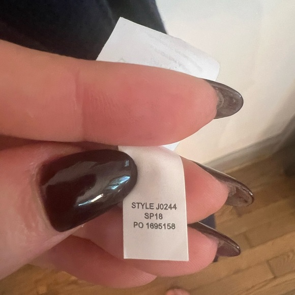 J. Crew Merino Wool Open Front Sweater Blazer Coat - Navy Blue- Size S - Picture 8 of 13